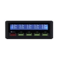 thumbnail image 1 of USB Quick Charger 40W 5-Port LED Display Quick Charge 3.0 Desktop Charger Charging Station Multi Port Travel Fast Wall Charger Hub For Smart Phones, Tablet ,Easy to Use, 1 of 7