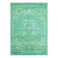 thumbnail image 7 of Unique Loom Renaissance Collection Area Rug - Roma (7' 10" x 11' Rectangle Spring Green/Light Blue), 7 of 7