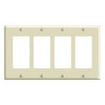 thumbnail image 2 of Leviton 80412 GFCI Receptacle — Decora® Rocker-Style Design in Ivory — UL Listed for US Residential Electrical Code Compliance, Drop-in NEC-Standard Wiring, 2 of 2