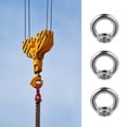 thumbnail image 3 of COMPUKAS 6Pcs Stainless Steel Lifting Device Parts Eye Nut with Excellent Load Capacity, 3 of 8