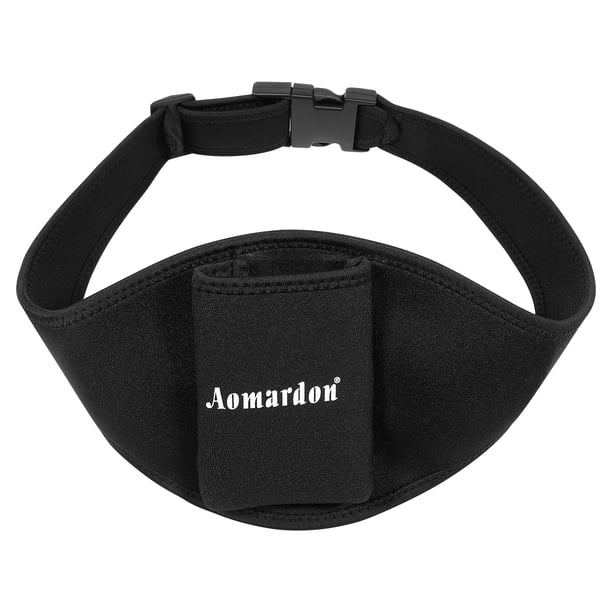Cinturón para micrófono, soporte para micrófono, bolsa ajustable, soporte para micrófono para instructores de fitness