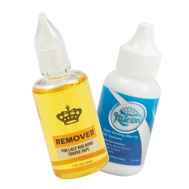 Colle pour Perruque Frontale, Ruban de Dentelle Imperméable, Brosse à Cheveux avec Bandeau, Bâton de Cire pour Installation de Perruque Frontale