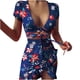 thumbnail image 1 of Vestido HUOGUO Fashion vestido sexy asimétrico con estampado para mujer, 1 of 5
