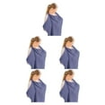 thumbnail image 1 of Youkk Exquisite Craft Nursing Apron Neat Look Colorfast And Foldable Ensures Privacy And No Loose Thread Light Blue 5Set, 1 of 6