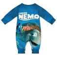 thumbnail image 2 of Finding Nemo Baby Romper Jumpsuits, Long Sleeve Footless One-Piece Outfits for Boys Girls, 2 of 8