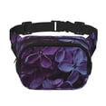 thumbnail image 1 of Disketp Lilac Riñonera de Doble Capa, Bolsa de Cintura Ajustable para Viajes, Correr y Senderismo, Riñonera Ligera para Hombre y Mujer, 1 of 9
