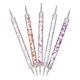 thumbnail image 2 of 5pcs Nail Art Design Dotting Pen Cepillo de esmalte de dibujo de doble cara TFixol Natural, 2 of 7