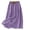 Purple-Skirt, variant on Womens Wide Leg Midi Skirts High Rise Comfortable Fit Casual Everyday Brick Red L