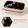 thumbnail image 5 of Easter Velvet Portable Storage Box with Removable Compartment: Display Case, Jewelry Box, and Jewelry Stand - Gift, 5 of 7