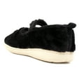 thumbnail image 5 of Luckers Women's Fuzzy Mary Jane Slipper Boot In Black, 5 of 7