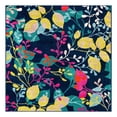 thumbnail image 2 of Unique Loom Azalea Collection Area Rug - Indica (7' 10" Square Navy Blue/Beige), 2 of 2
