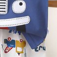 thumbnail image 6 of Toddler Boy Summer Outfits Baby Boys Cloting Set Outfit mini car basketball cheeky 49ers rugby Print Sleeveless Tank Top Shorts 2 Piece Casual Summer Wear 3 9 18 Months 2T 3T 4T, 6 of 7
