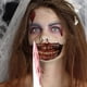 thumbnail image 5 of Pegatinas de tatuaje de boca de terror de Halloween JAMW 24 hojas de maquillaje de broma de Halloween, 5 of 5