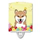 thumbnail image 1 of Caroline's Treasures Shiba Inu Easter Egg Hunt Luz de noche de cerámica, 6 x 4, multicolor Caroline's Treasures BB1907CNL, 1 of 1