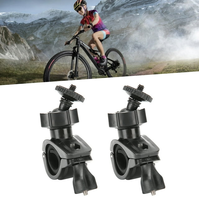 2PCS Car Dash Cam Holder, Portable Dash Camera Mount Holder, Small and Lightweight Camera DV Mount Holder Bicycle Motorcycle Bracket