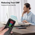 thumbnail image 4 of Test Practical Electromagnetic Radiation Detector Handheld EMF Tester EMF Meter Portable 5 LED Gauss Meter Magnetic-Field Test Meter For Home Vacuum Cleaner Hair Dryer, 4 of 7