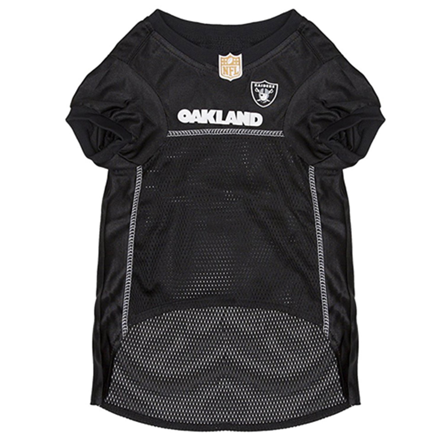 Pets First NFL Las Vegas Raiders Licensed Mesh Jersey for Dogs and Cats - Large