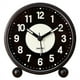 thumbnail image 1 of Reloj Despertador Luminoso de 4 Pulgadas Redondo Silencioso AnalóGico Mesa Sin Tictac Funciona con Pilas Alarma Fuerte para Dormitorio, 1 of 5