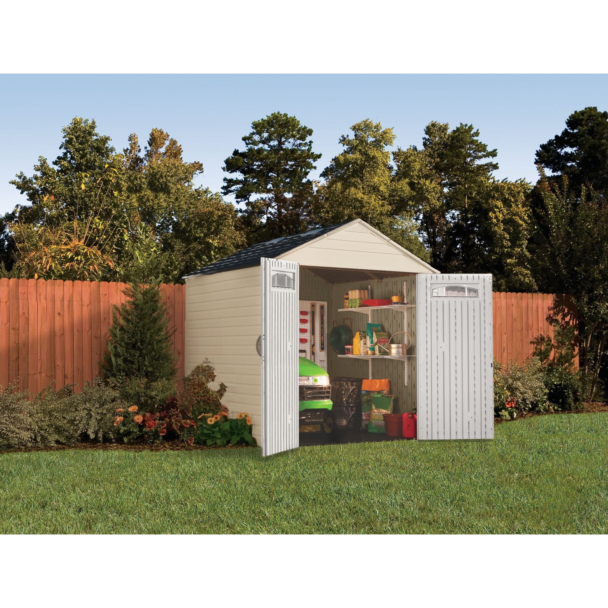 Rubbermaid 7x7 Feet X 325 Cubic Feet Outdoor Storage Shed