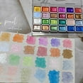thumbnail image 2 of Wmhnj Set de 24 colores de acuarela slida perlada con pigmentos para artistas y principiantes., 2 of 4