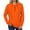 Orange, variant on Olyvenn Womens 2025 Hoodies Button Collar Drawstring Hooded Pullover Sweatshirt Casual Long Sleeve Tops Shirts Beige XXXL