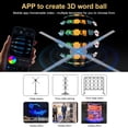 thumbnail image 4 of Nishore Hologram Projector,Real Time Screen Naked Eye 22 Inch - 22 3d Led Fan 2k Business Store Bars P56 3d 678pcs Led Real-time Screen Beads Remote Led Beads 2k 3d Screen Display 3d Naked Video Fan, 4 of 6