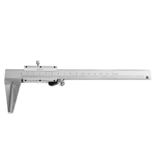 Calibrador Vernier de cobre, herramienta de medición Regla de acero Calibrador Regla Calibrador Vernier portátil Eficiencia óptima Jadeshay A