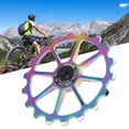 thumbnail image 3 of Rear Guide Roller, Cycling Accessory Aluminum Alloy + Ceramic  for Mountain Bikes Red,Multicolor, 3 of 8