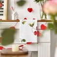 thumbnail image 4 of YladaFaie 2 Pcs Cherry Kitchen Towels Decorative Dish Towels Cherry Pattern Hand Tea Towels Absorbent Kitchen Cloths for Kitchen Bathroom Decor Housewarming Gifts 16 x 24 Inch, 4 of 7