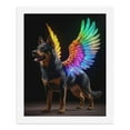 thumbnail image 5 of Paint by Numbers Kit for Adults, Fantasy Dog With Rainbow Wings Paint by Numbers, Easy Paint by Numbers Kit for Adults Beginner, DIY Adult Paint by Number Kits on Canvas, 12x16in Home Decor, 5 of 7
