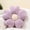 Purple, variant on Green Daisy Flower Shaped Pillow, Decorative Throw Pillow for Bedroom Chair Sofa 15.7 Inch