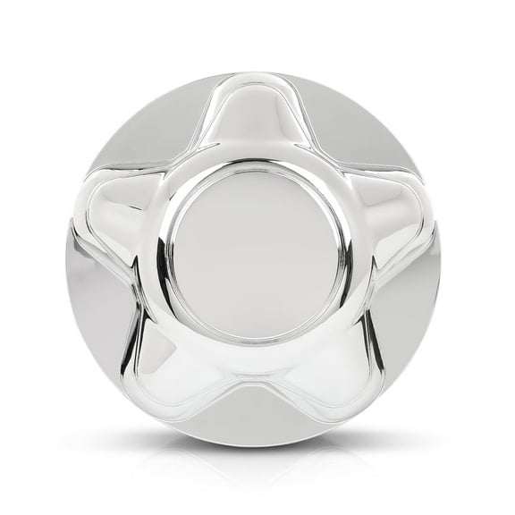 CROSSDESIGN Silver Hub Cover Wheel Center Cover Hub Cap Fit for 1997-2003 Ford F150 Expedition