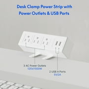 FLEXISPOT 55 x 28 Home Office Electric Height Adjustable Standing Desk Memory Programmable Presets Computer Desk White