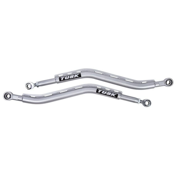 Tusk Mohawk Extreme Duty High Clearance Lower Radius Rods Silver For POLARIS RZR XP Turbo EPS 2016