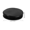 thumbnail image 2 of SOPOTUTU 10Ud Tapón Redondo De PVC Para De Monedas Con Cerradura Color Negro, 2 of 8