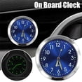 thumbnail image 7 of Pocket Small Mini Luminous Clock Watch Stick-On Clock For Car Boat Bike ε {з, 7 of 7