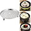 thumbnail image 4 of Soundsbeauty - Rejilla para vaporera, bandeja redonda de acero inoxidable para vaporera, accesorio para utensilios de cocina JAMW Sencillez, 4 of 4