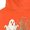 Orange, variant on XXWXYD Girls Hooded Sweatshirt Long Sleeve Cute Halloween Graphic Print Oversized Pullover Fleece for Girls Toddler 2-13 Years Fall Autumn Back-to-School Comfortable Outfit