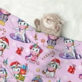 thumbnail image 2 of Naloa Christmas Unicorns Dog Blanket, 3 Sizes Cat Blanket for Indoor Cats Large Medium Small Dog Gifts-Large, 2 of 8