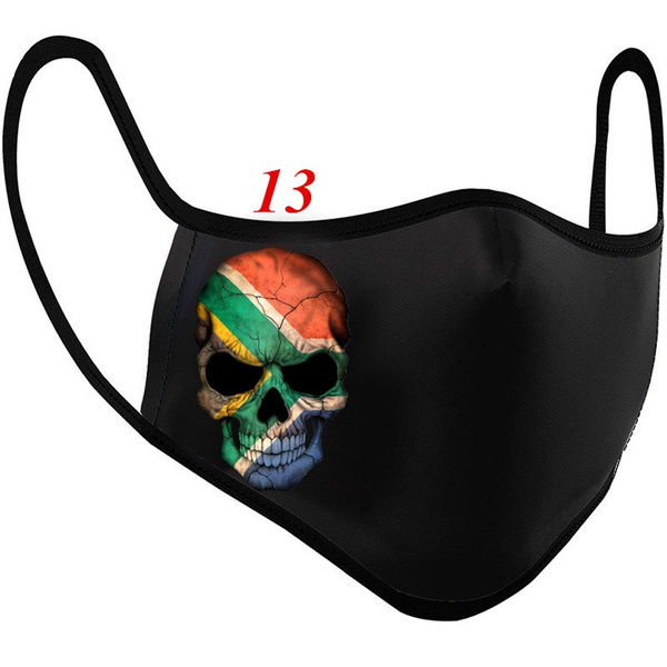 Saodimallsu Unisex 1pcs 3D Print Cloth Face Masks