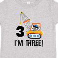 thumbnail image 4 of Inktastic 3rd Birthday Construction Truck Boys Boys Toddler T-Shirt, 4 of 5