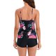 thumbnail image 3 of Traje de baño de mujer NikouMX con estampado floral traje de baño dividido de alta capacidad, 3 of 6