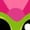 Hot Pink, variant on Inktastic Frog Face Girl Girls Long Sleeve Toddler T-Shirt