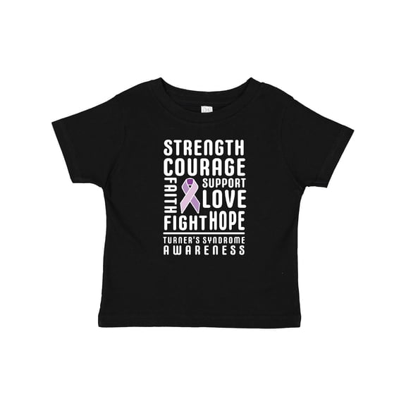 Inktastic Turners Syndrome Awareness Strength Courage Support Boys or Girls Baby T-Shirt