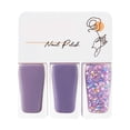 thumbnail image 3 of 3pcs Water Based Nail Polish Set Women Easy Peel Off Quick Dry Nail Polish for Dating Halloween Party T08, 3 of 5