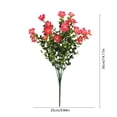 thumbnail image 3 of Eucalyptu And Camellia Artificial Plants Home Decor Artificial Flower Ornaments Fresh And Whimsical Photography Bouquets Dried Flowers, 3 of 6