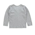 thumbnail image 6 of Cethrio Cardigan Sweaters for Girls, Buttons Long Sleeve Knitted Kids Coats Gray Size 3-4 T, 6 of 6