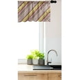 thumbnail image 3 of Ambesonne Abstract Window Valance, Flower of Life Stripes, 54" X 12", Multicolor, 3 of 3