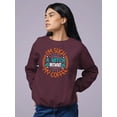 thumbnail image 2 of Such A Witch Without My Coffee Sweatshirt Women -Image by Shutterstock, Female 5X-Large, 2 of 4