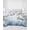 Blue Seafoam Green, variant on Quilts Queen Size, Sea Turtle Coastal Soft Comforter Bedding Set for Bed, Blue Seaweed Coral Ocean Summer Lightweight Quilted Bedspread with Pillow Cover(2 Pieces) for All Season, 90x96 Inch
